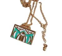 acsewater Genshin Impact Peripheral Necklace Kaveh Toolbox Cosplay Necklace Hip Hop Trend Couple Jewellery