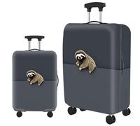 acsewater Luggage Covers for Suitcases Durable Polyester Suitcase Covers for Luggage Waterproof Dustproof for Family Travel Outdoor Journey Weekend Trip