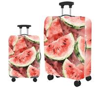 acsewater Luggage Covers for Suitcases Durable Polyester Suitcase Covers for Luggage Waterproof Dustproof for Family Travel Outdoor Journey Weekend Trip