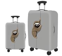 acsewater Luggage Covers for Suitcases Durable Polyester Suitcase Covers for Luggage Waterproof Dustproof for Family Travel Outdoor Journey Weekend Trip