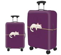 acsewater Luggage Covers for Suitcases Durable Polyester Suitcase Covers for Luggage Waterproof Dustproof for Family Travel Outdoor Journey Weekend Trip