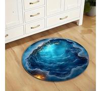 acsewater Practical Non-Slip Washable Kitchen Rugs and Door Mat with Rapid Absorption for Safe Multi-Room Household Use