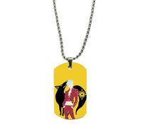 acsewater The Seven Deadly Sins Pendant Meliodas Meliodas Necklace Dragon's Sin of Wrath Cosplay Prop Decoration Hawk Gowther Diane Merlin Pendant Chain Anime New Trinkets Charming Gift
