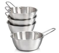 Acshio 4 Pack Korean Traditional Wine Bowls with Handle, 20 Oz