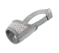 ACSUZ Dog Muzzle for Small Medium Large Dogs for Biting Barking And Chewing Puppy Muzzle Nylon Soft Mesh Breathable,Gray,XXL