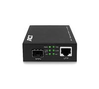 ACT 10G Ethernet Fiber Media Converter, Compliant with 802.3ab Standard, Multi Mode, Single Mode SFP+ - AC4455