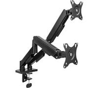 ACT AC8314 Dual Monitor Arm Height Adjustable 34 170 x 380 x 130 mm Black