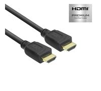 ACT AK3944 HDMI Cable 2m, 4K@60Hz, HDMI Premium Certified 2.0 High Speed 18 Gbps, Supports ARC, HDR, HDCP 2.2, Compatible with PS5 / PS4, HDTV, PC