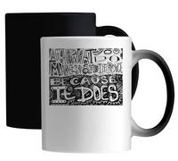 Act As If What You Do Makes A Diffenace Because It Does Ceramic Magic Mug White