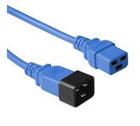 ACT C19 - C20-0.60m 0.6m C19 Coupler C20 Coupler Blue Power Cord Power Lead Cable AK5092