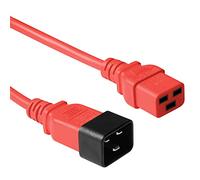ACT C19 - C20-1.20m 1.2m C19 Coupler C20 Coupler Red Power Lead Power Cord Cable AK5089