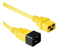 ACT C19 - C20-1.20m 1.2m C19 Coupler C20 Coupler Yellow Power Cable (AK5101)