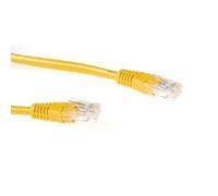 ACT CAT6 LAN Cable 1.5 Metre Ethernet, 10/100/1000/Mbit/s, RJ45, U/UTP Ethernet Cable, 250 MHz, PoE, Full Copper Leads, for Switch, Router, Patch Panel, TV, PC & Laptop - IB88851