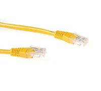 ACT CAT6 LAN Cable 3 Metre Ethernet, 10/100/1000/Mbit/s, RJ45, U/UTP Ethernet Cable, 250 MHz, PoE, Full Copper Cables, for Switch, Router, Patch Panel, TV, PC & Laptop - IB8803