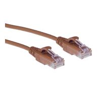 ACT Cat6 Network Cable, U/UTP LSZH LAN Cable, Thin 3.8mm Slimline, Flexible S...