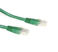 ACT Cat6 U/UTP Green 1.00m