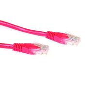 ACT Cat6 U/UTP RED 1.00m