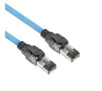 ACT CAT6A S/FTP 25m Pre Assembled 4PPoE 100W Support 23AWG B2ca Rated RJ45 Connector High Risk Environments Plug to Male - FB0025