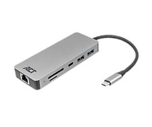 ACT Docking Station 7 Grey AC7092
