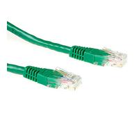 ACT Green 1.5 metre U/UTP CAT6 patch cable with RJ45 connectors
