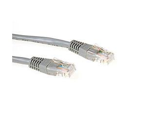 ACT Grey 10 M U/UTP Cat6 Patch Cable With RJ45 Connectors