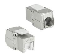 ACT Keystone RJ45 Module CAT6a Shielded Metal RJ45 Female Network for 19" Patch Panel High Density - TD6525