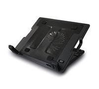 ACT Laptop Stand Height Adjustable 370 x 58 x 265 mm Black AC8110
