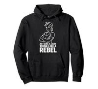 Act Like A Lady Think Like A Rebel Feminist Pullover Hoodie