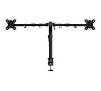ACT Monitor Arm AC8302 Height Adjustable 32 Inch 495 x 120 x 181 mm Black 32" 2 monitors