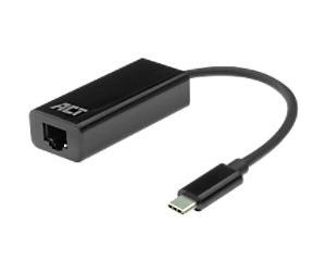 ACT Network Adapter USB-C Gigabit AC7335 Black