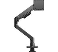 ACT Office Premium Single Monitor Arm Desk Mount Height Adjustable 1.2 cm x 53 cm x 59 cm Black 49" gas spring, 1 monitor