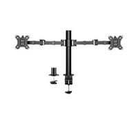 ACT Office Solid Pro Dual Monitor Arm AC8326 Black 32" 2 monitors