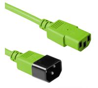 ACT Power Cable 1.2m, C13 to C14 Extension Cable for Cold Devices, IEC Male t...