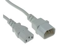 ACT Powercord 13-C14 WH 1.80 m AK5245