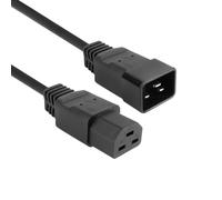 ACT Powercord C20 - C21 IEC60320 black 3 m AK5345