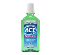 Act Total Care Mouthwash with Fluoride, cavity-fighting, Fresh Mint, 33.8 fl oz
