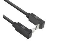 ACT USB 3.0 10Gbps 60W USB Type-C® (up/down angled) to USB Type-C® (up/down angled) Cable, 1 meter AC7477