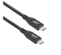 ACT USB-C Cable 1M USB 3.0 10 Gbps 60W Black