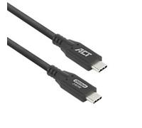 ACT USB-C Cable 1M USB4 20 Gbps 240W Black