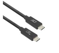 ACT USB-C Cable 2M USB4 20 Gbps 240W USB-IF certified Black