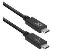 ACT USB-C Cable AC7402 Black 2 m