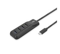 ACT USB-C Hub USB-C Male USB A Female 0.5 m Black