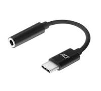 ACT USB Sound Card, USB C to Jack 3.5mm Jack, External Sound Card, Connects Audio Aux to PC/Laptop/Smartphone - AC7380