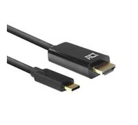 ACT USB-C to HDMI Cable AC7315 2 USB-C Male HDMI Male Black 2 m