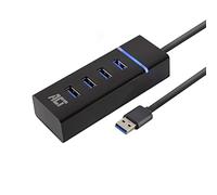 ACT USB Hub 3.0, 4-Port USB 3.2 5Gbps, with LED Lighting, Plug & Play, for Desktop PC/Notebook - AC6300