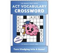 ACT Vocabulary Crossword: The Brainy Prep Series | Level 2 | Turn Studying Into A Game
