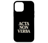 Acta Non Verba Discipline Motivation Mindset Quote Case for iPhone 12 mini