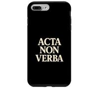 Acta Non Verba Discipline Motivation Mindset Quote Case for iPhone 7 Plus/8 Plus