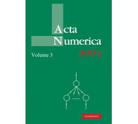 Acta Numerica 1994: Volume 3