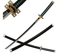 ACTASITEMS Japanese Anime Cosplay Prop Katana Wooden Sword - 104cm, Katana -Tokitou Muichirou